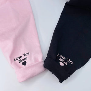 Custom Family Embroidered Crewneck, Custom Outline photo Embroidered Sweatshirt Hoodie, Matching Couple Hoodie