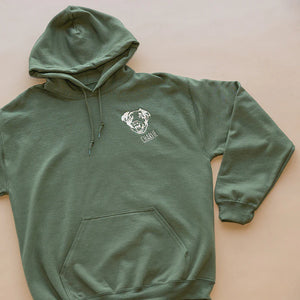 Custom Embroidered Pet Portrait Hoodie / Sweatshirt – Personalized Outline Pet Face Gift