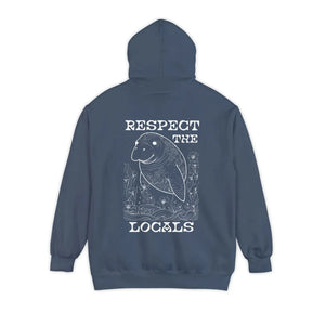 Respect The Locals Manatee Hoodie V3