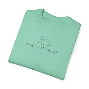 Respect The Locals Manatee Tee V4