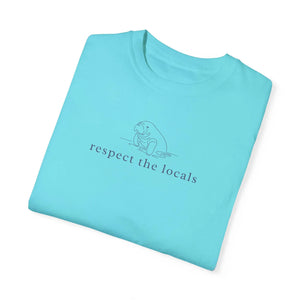Respect The Locals Manatee Tee V4