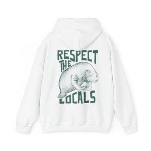 Respect The Locals Manatee Hoodie V2