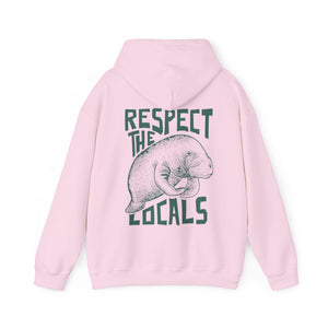 Respect The Locals Manatee Hoodie V2