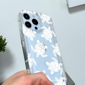 White Turtle Phone Case