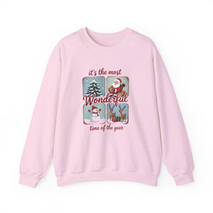 It's The Most Wonderful Time Of The Year Christmas Crewneck Sweatshirt