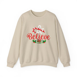 Believe Christmas Crewneck Sweatshirt