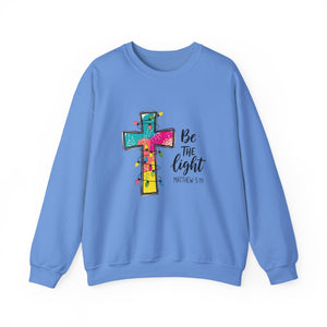 Be the Light Christmas Crewneck Sweatshirt
