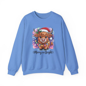 Merry and Bright Christmas Crewneck Sweatshirt