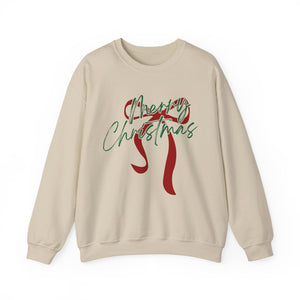 Cheerful Christmas Crewneck Sweatshirt