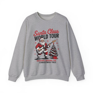 Santa Claus World Tour Christmas Crewneck Sweatshirt