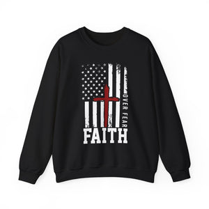 Faith Over Fear Faith Crewneck Sweatshirt