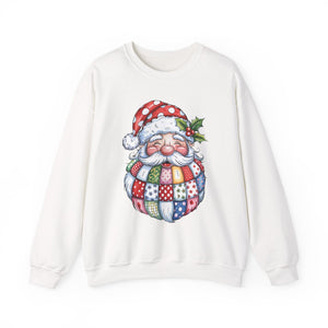 Festive Santa Christmas Crewneck Sweatshirt