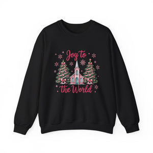 Joy to the World Christmas Crewneck Sweatshirt