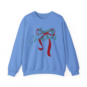Cheerful Christmas Crewneck Sweatshirt