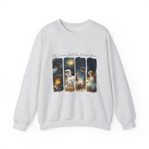 Jesus Christmas Crewneck Sweatshirt
