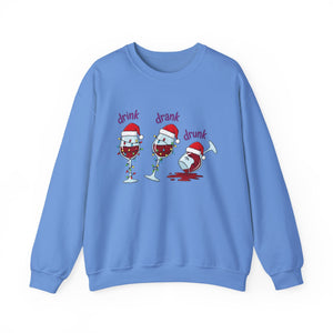 Drink Themed Christmas Crewneck Sweatshirt