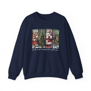 It's The Most Wonderful Time Of The Year Christmas Crewneck Sweatshirt