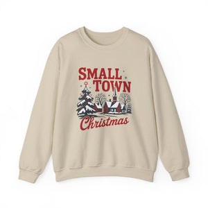 Small Town Christmas Crewneck Sweatshirt