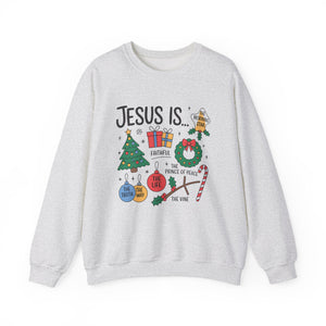 Jesus Christmas Crewneck Sweatshirt