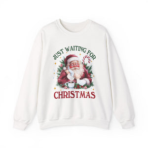 Just Waiting for Christmas Crewneck Sweatshirt