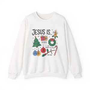 Jesus Christmas Crewneck Sweatshirt