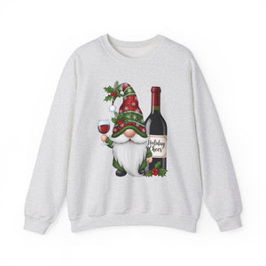 Holiday Gnome Cheer Christmas Crewneck Sweatshirt