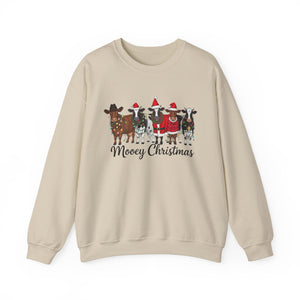 Mooey Christmas Crewneck Sweatshirt