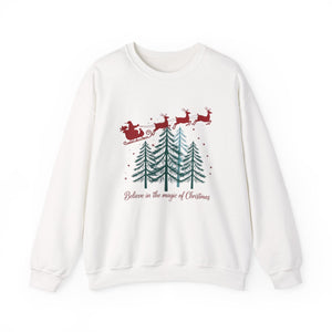 Believe In The Magic Of Christmas Crewneck Sweatshirt