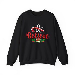 Believe Christmas Crewneck Sweatshirt