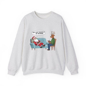 Cheerful Christmas Crewneck Sweatshirt