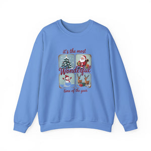 It's The Most Wonderful Time Of The Year Christmas Crewneck Sweatshirt