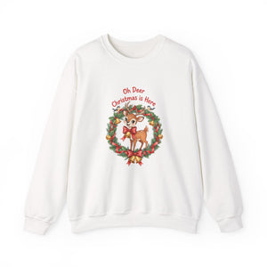 Oh Deer Christmas Crewneck Sweatshirt