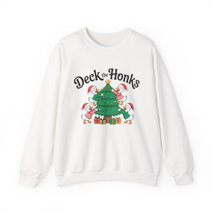Deck the Honks Christmas Crewneck Sweatshirt