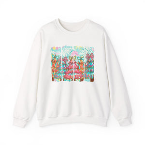 Vibrant Holiday Christmas Crewneck Sweatshirt