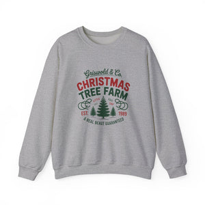 Tree Farm Christmas Crewneck Sweatshirt