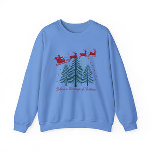 Believe In The Magic Of Christmas Crewneck Sweatshirt