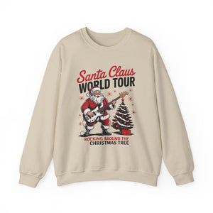 Santa Claus World Tour Christmas Crewneck Sweatshirt