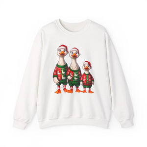 Three Duck Christmas Crewneck Sweatshirt