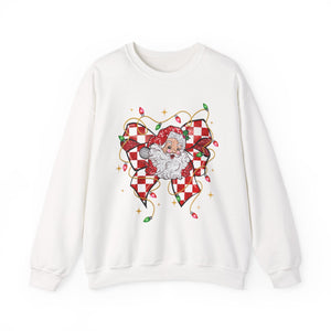 Santa Valentine’s Christmas Crewneck Sweatshirt