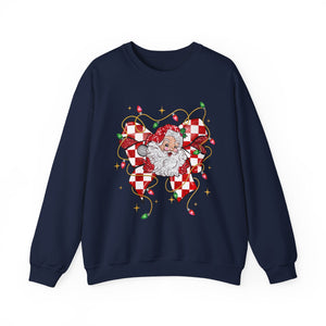 Santa Valentine’s Christmas Crewneck Sweatshirt