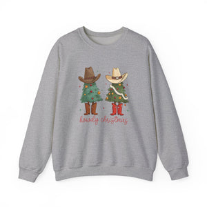 Howdy Cowboy Christmas Crewneck Sweatshirt