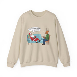 Cheerful Christmas Crewneck Sweatshirt