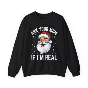 Santa Humor Christmas Crewneck Sweatshirt