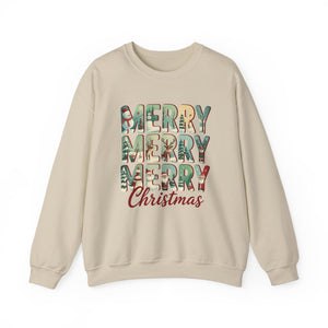 Merry Christmas Crewneck Sweatshirt
