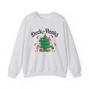 Deck the Honks Christmas Crewneck Sweatshirt