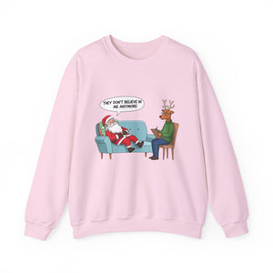 Cheerful Christmas Crewneck Sweatshirt