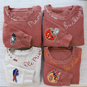 Personalized NFL Team Sweatshirt | Vintage Custom Football Hoodie