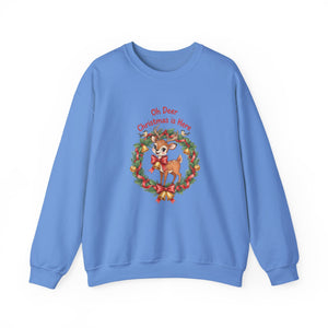 Oh Deer Christmas Crewneck Sweatshirt