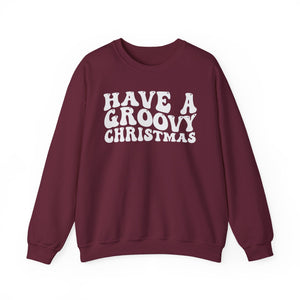 Have A Groovy Christmas Crewneck Sweatshirt