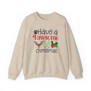 Have a Pawsome Christmas Crewneck Sweatshirt